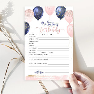 Le sexe des ballons révèle des prédictions pour bé