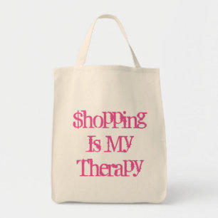 Le Shopping Est Ma Thérapie Grand Sac Cabas Épicer