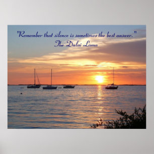 Le silence est la réponse - Poster