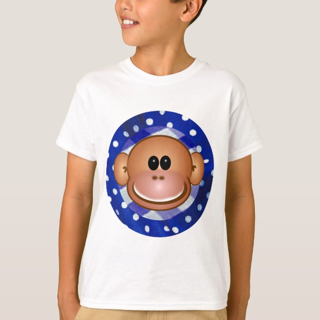 Le singe effronté badine le T-shirts (Devant)