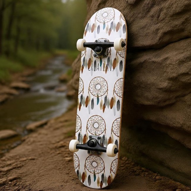 Le Skateboard Attrapeur de Rêves (Créateur téléchargé)