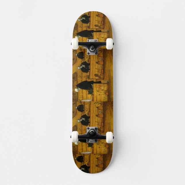 Le skateboard du Jardin de la mort de Simberg (Recto)