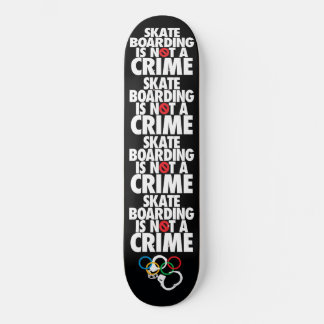 Le skateboard n'est pas un crime