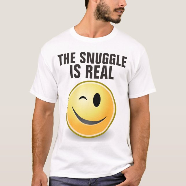 LE SNUGLE EST VRAIMENT des t-shirts drôles (Devant)