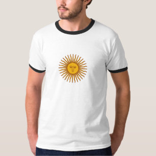 Le soleil de l'Argentine de peut T-shirt de