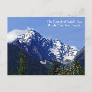 Le sommet de la carte postale du passage de Roger