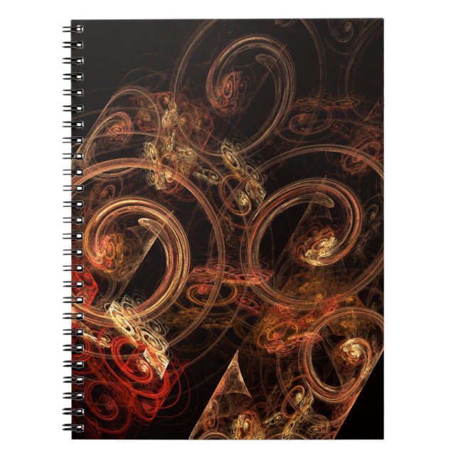 Le son de la musique Carnet d'art Abstrait (Devant)
