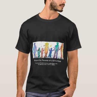 Le soutien des parents de LGBTQ badine le T-shirt