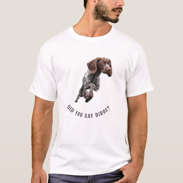 Le SPG Avez-Vous Dit Oiseaux ? T-shirt (Devant)