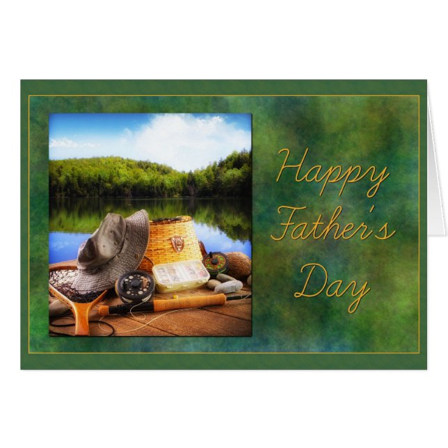 Le spot de pêche du père (Devant horizontal)