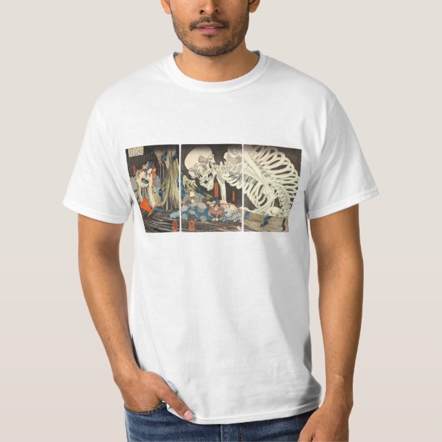 Le squelette spectral rassemble le T-shirt (Devant)