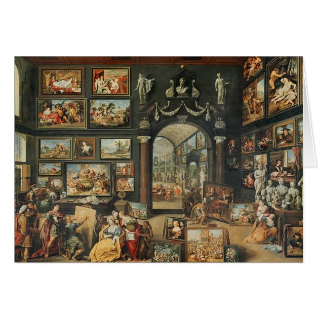 Le studio d'Apelles (Devant horizontal)