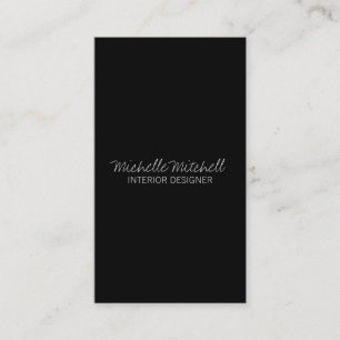 Le style  blk du concepteur du carte de visite  