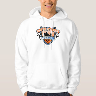 Le sud tient le sweat - shirt à capuche de Denver