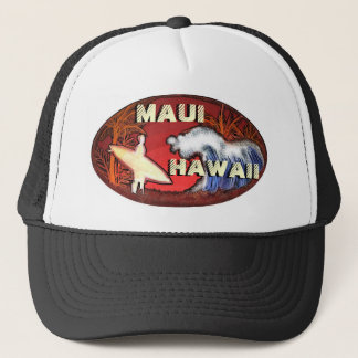 Le surfer de Maui Hawaï ondule le casquette