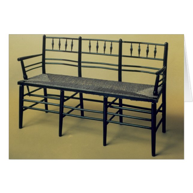 Le Sussex précipitation-a assis la chaise (bois et (Devant horizontal)