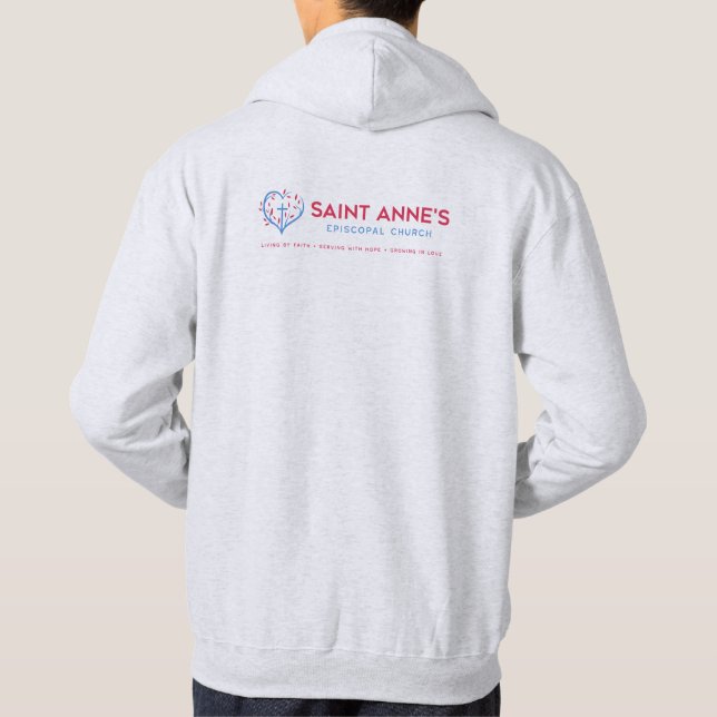 Le sweat à capuche de Sainte-Anne (Dos)