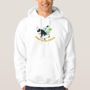 Le sweat à capuche graphique Solulu Gen Z Slang
