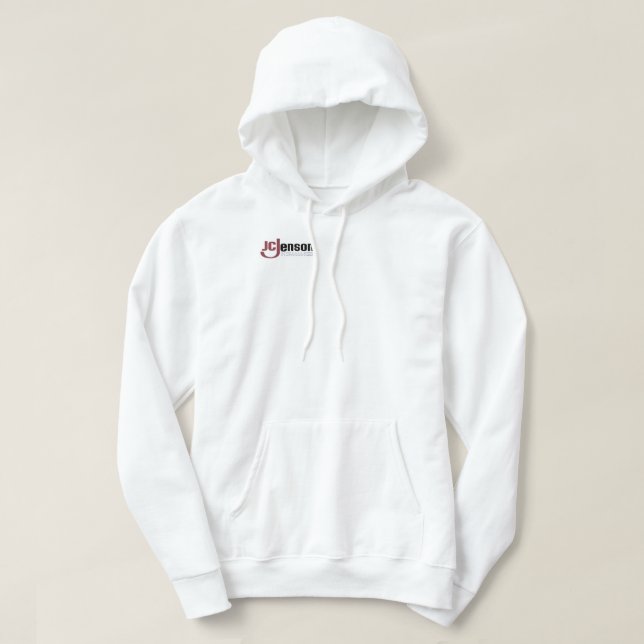 le sweat à capuche JC (Design devant)