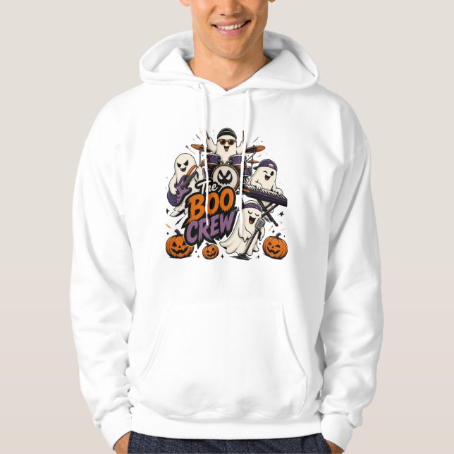 Le sweat à capuche The Boo Crew pour hommes, pull  (Devant)
