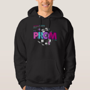 Le sweat à capuche unisexe noir The Prom Over Head