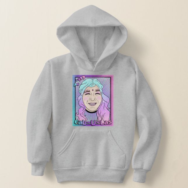 Le Sweat - shirt à capuche de basculement Fab-U-La (Poser)
