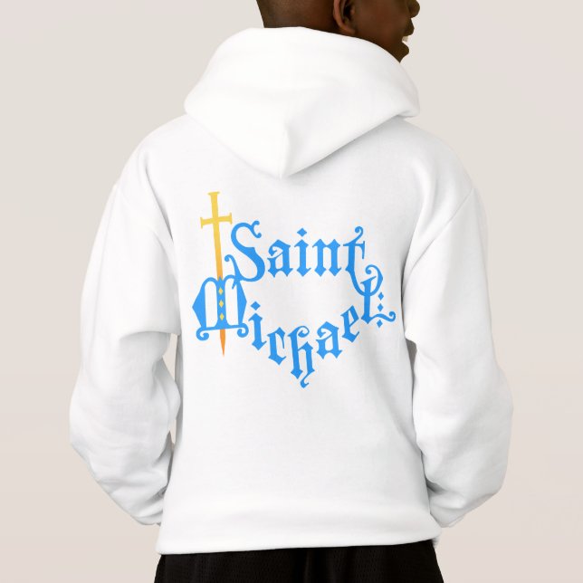 Le Sweat - shirt à capuche de Saint Michael Kid (Dos)