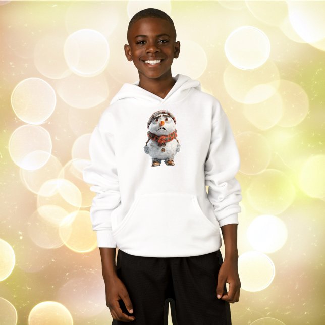Le Sweat - shirt à capuche de Snowman Boy (Créateur téléchargé)