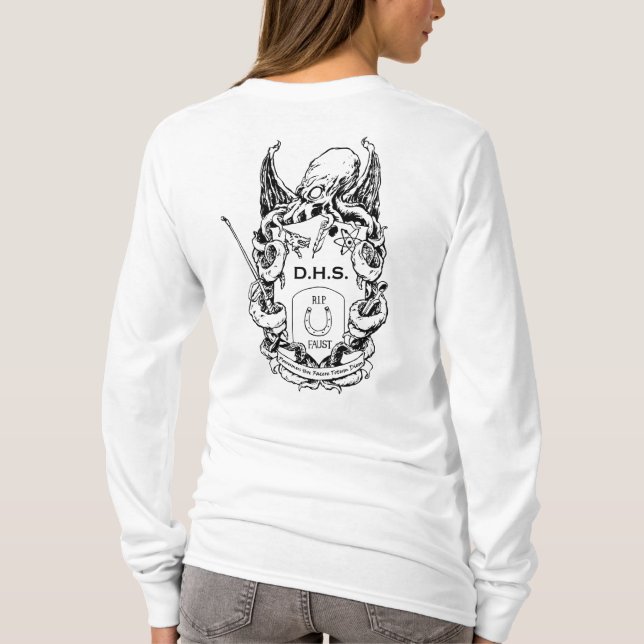 Le sweat - shirt à capuche des dames de CSAD (Dos)
