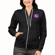 Le sweat - shirt à capuche des femmes pourpres de