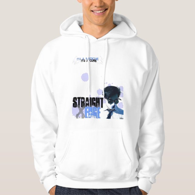 le sweat - shirt à capuche des hommes de DS de sXe (Devant)