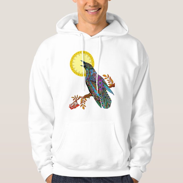 Le sweat - shirt à capuche des hommes électriques (Devant)