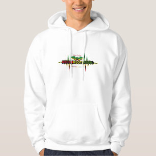 Le sweat - shirt à capuche des hommes par radio
