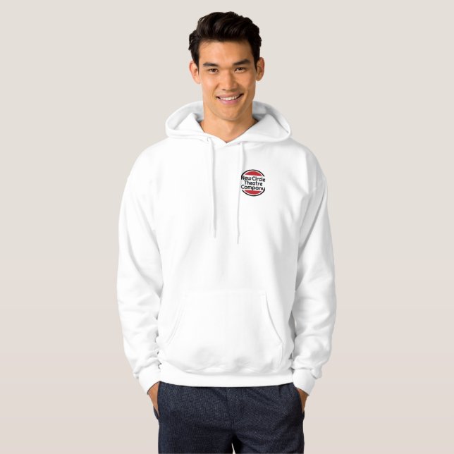Le sweat - shirt à capuche d'hommes de New Circle (Devant entier)