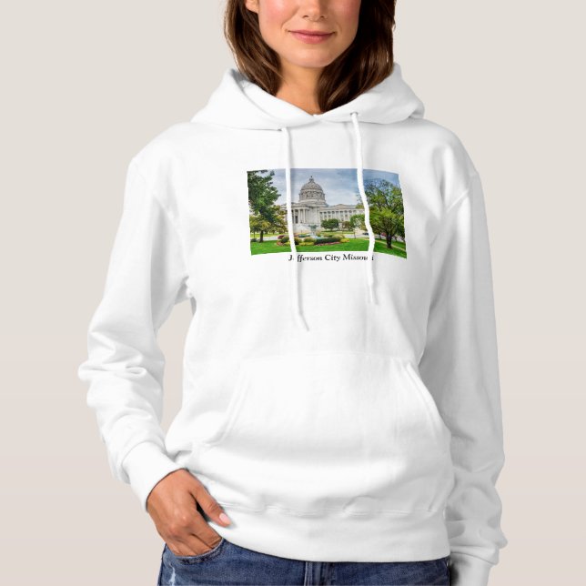 Le Sweat - shirt à capuche du Missouri Capitol (Devant)