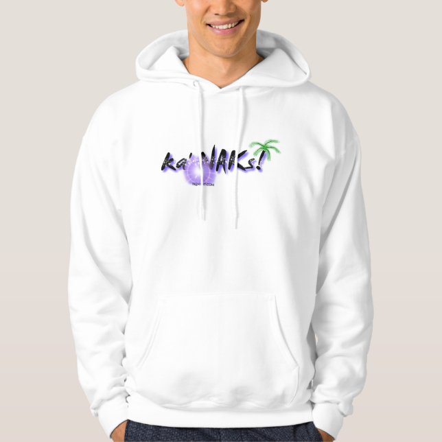 Le sweat - shirt à capuche hawaïen local sue : Ka (Devant)