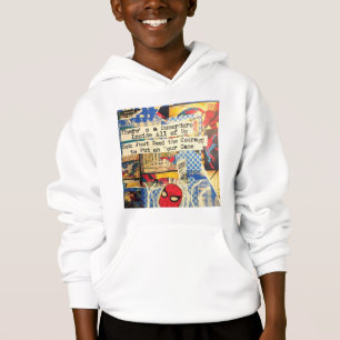 Le Sweatshirt à capuchon de Superhero Kid