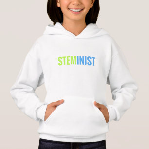 Le sweatshirt à capuchon des filles de STEMinist