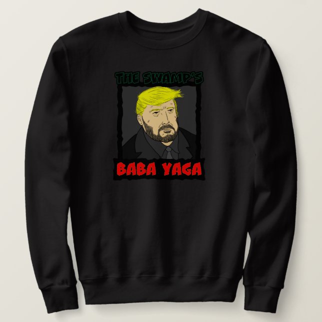 Le Sweatshirt Baba Yaga du marais (Design devant)