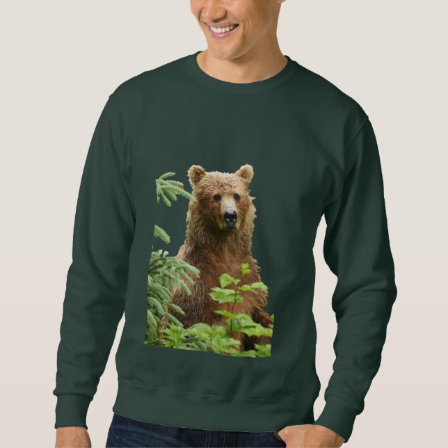 Le sweatshirt de base des hommes avec des ours (Devant)