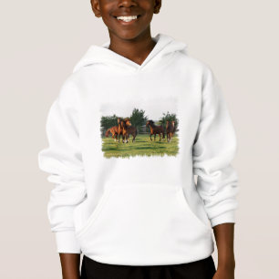 Le sweatshirt de l'enfant à capuchon de