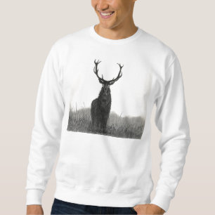 Le sweatshirt d'élans des hommes audacieux de mâ
