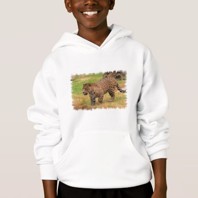 Le sweatshirt des enfants de Jaguar (Devant)