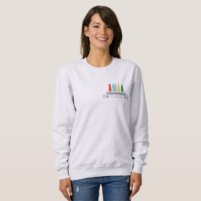Le sweatshirt des femmes de Frederick de goût (Devant entier)