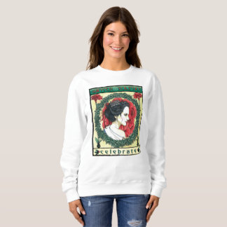 Le sweatshirt des femmes de Noël de solstice