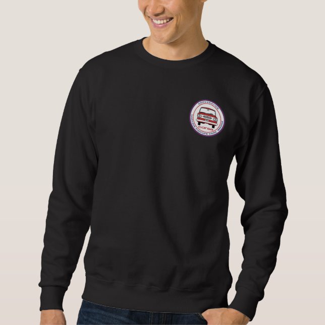 Le sweatshirt des hommes de Corvanatics en (Devant)