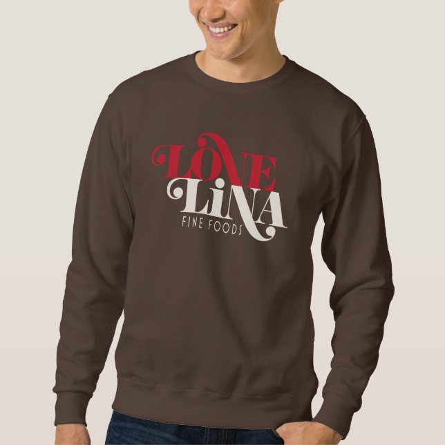 Le sweatshirt des hommes de Lina d'amour (Devant)