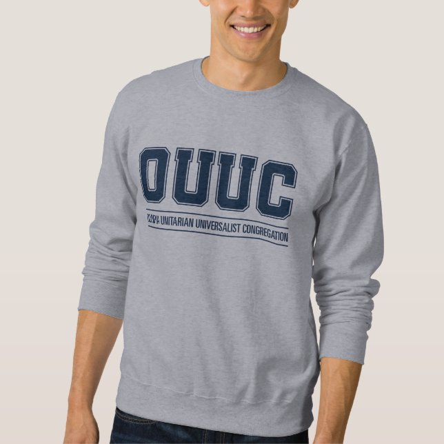 Le sweatshirt des hommes d'OUUC (Devant)
