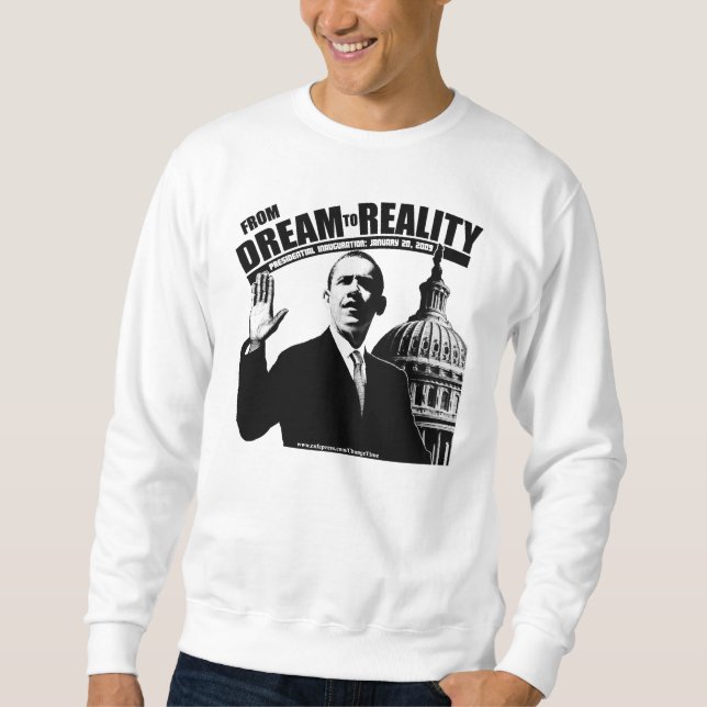 Le sweatshirt inaugural des hommes (Devant)