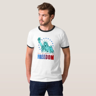 Le symbole de la liberté T-shirt Ringer Homme